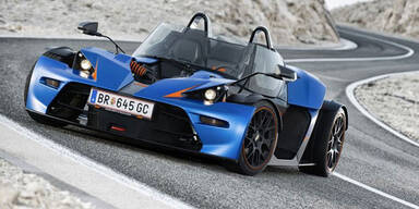 KTM X-Bow GT mit Türen und Frontscheibe