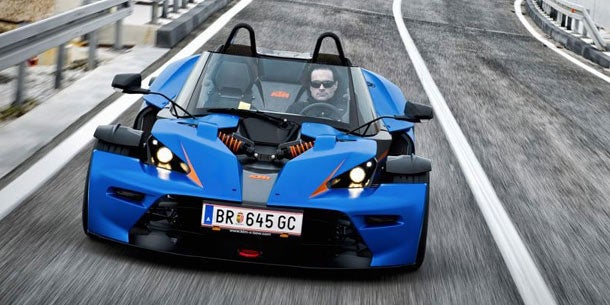 KTM X-Bow GT mit Türen und Frontscheibe