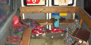 Lkw mit 23 Insassen in Ried gestoppt