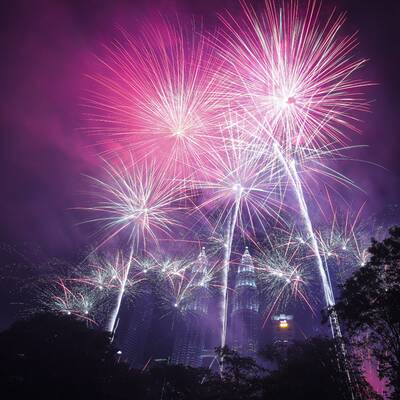Rund eine Million Menschen am New Yorker Times Square