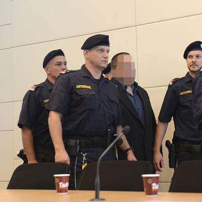 Verdächtiger Michael K. vor Gericht