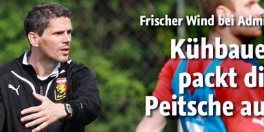 Kühbauer packt die Peitsche aus