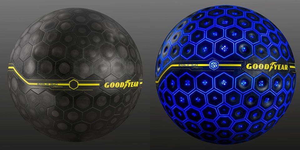 Irre: Autoreifen der Zukunft wird kugelrund
