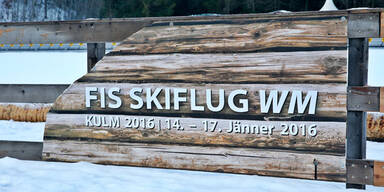 So wird das Wetter beim Skifliegen am Kulm