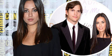 Demi Moore, Ashton Kutcher, Mila Kunis