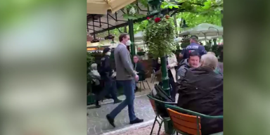 Sebastian Kurz im Schweizerhaus