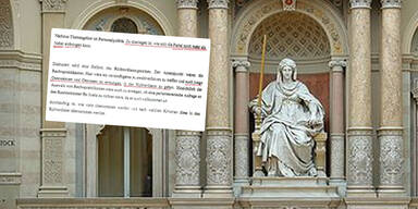 Justiz-Streit: Neuer Wirbel um SP&Ouml;-Wortprotokoll