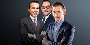 Kurz Kern Strache