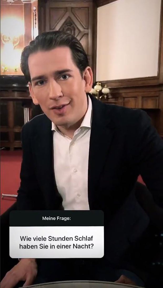 Kanzler verrät, wie wenig er täglich schläft