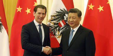 Kurz sprach mit Chinas Pr&auml;sident &uuml;ber Beziehungen zu EU und USA