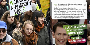 Grüne Jugend hetzt gegen Kurz