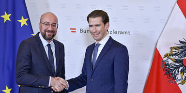 Michel bei Kurz: Streitthema EU-Budget