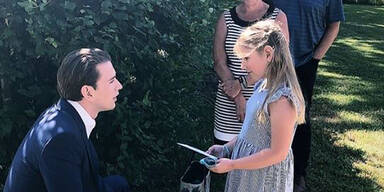 Brief von 6-Jähriger an Kurz bewegt das Internet