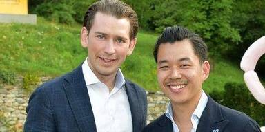 Sebastian Kurz und Martin Ho