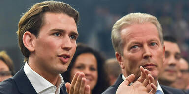 Wilder Streit um Kurz und Mitterlehner