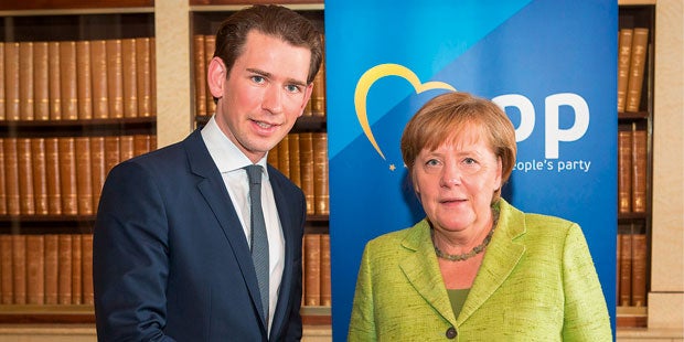 Kanzler Kurz im Reisefieber