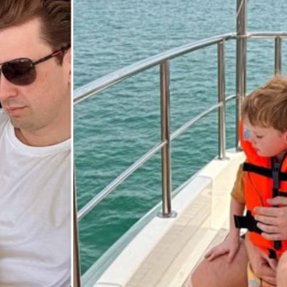Kurz zeigt seine Kinder beim Familien-Urlaub auf Mallorca