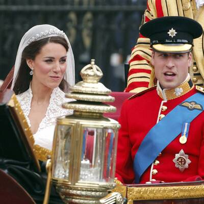 Kate & William: Fahrt in der offenen Kutsche