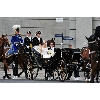 Hochzeit in Schweden: Das Brautpaar