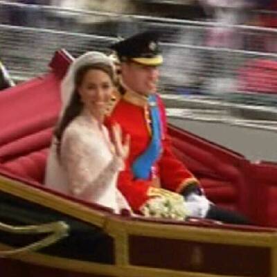 Kate & William: Fahrt in der offenen Kutsche