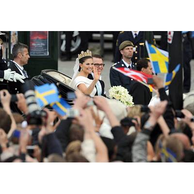 Hochzeit in Schweden: Das Brautpaar