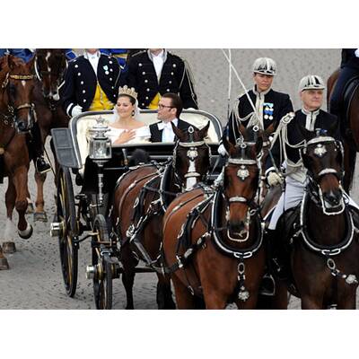 Hochzeit in Schweden: Das Brautpaar