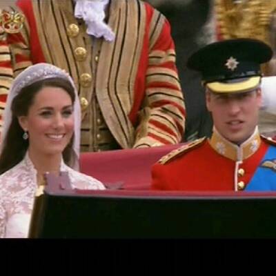 Kate & William: Fahrt in der offenen Kutsche