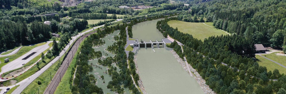 Ein Kraftwerk für sauberen Strom und saubere Umwelt