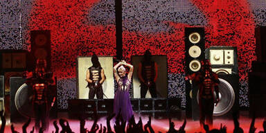 Kylie Minogues Glam-Zug überrollte Wien