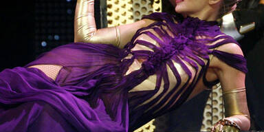 Kylie Minogues Glam-Zug überrollte Wien