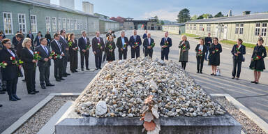 Selbstkritisch: Gedenken am Areal des fr&uuml;heren KZ Gusen