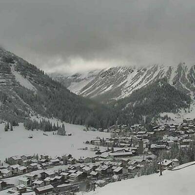Neuschnee in Österreich 