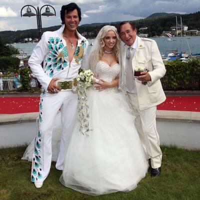 Richard Lugner feiert Verlobung mit Spatzi