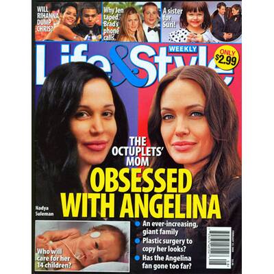 Achtlings-Mami von Jolie besessen?