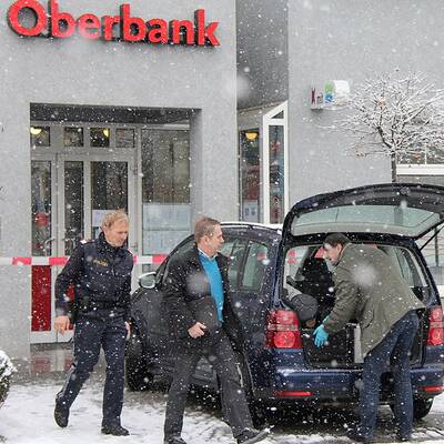 Diese Oberbank-Filiale war das Ziel der Bankräuber