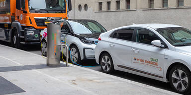 Wien bei Ladestellen für E-Autos im Plan