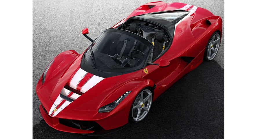 Ferrari spendet speziellen LaFerrari Aperta