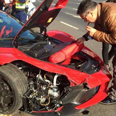 Unfall mit LaFerrari