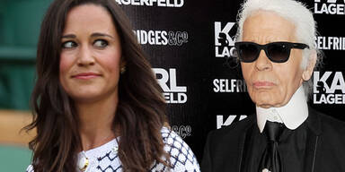 Pippa Middleton, Karl Lagerfeld