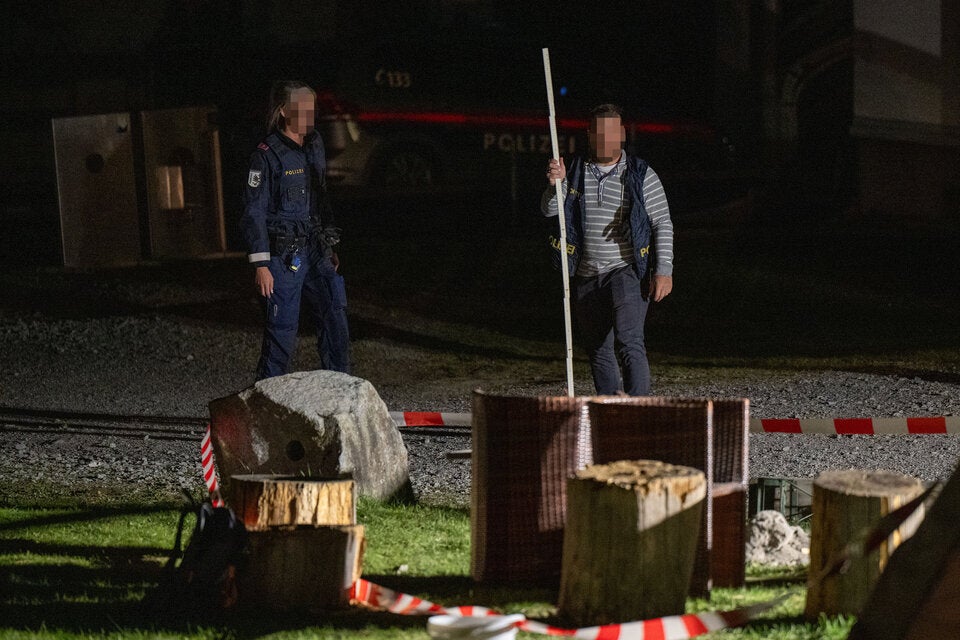 Explosion bei Lagerfeuer in St. Oswald