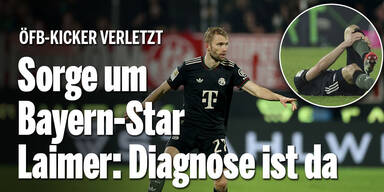 Bittere Diagnose: Bayern-Star Laimer fällt wochenlang aus