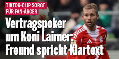 Vertragspoker um Laimer: Freund spricht Klartext & TikTok-Clip sorgt für Fan-Ärger