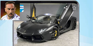 700 PS-Lambo von Fußballstar Ribéry auf willhaben