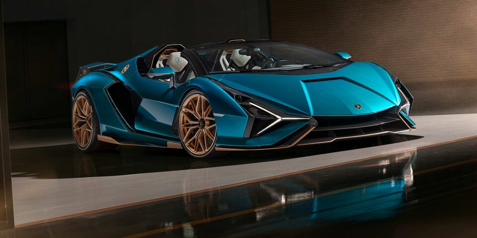 Erster Hybrid-Lambo jetzt auch als Roadster