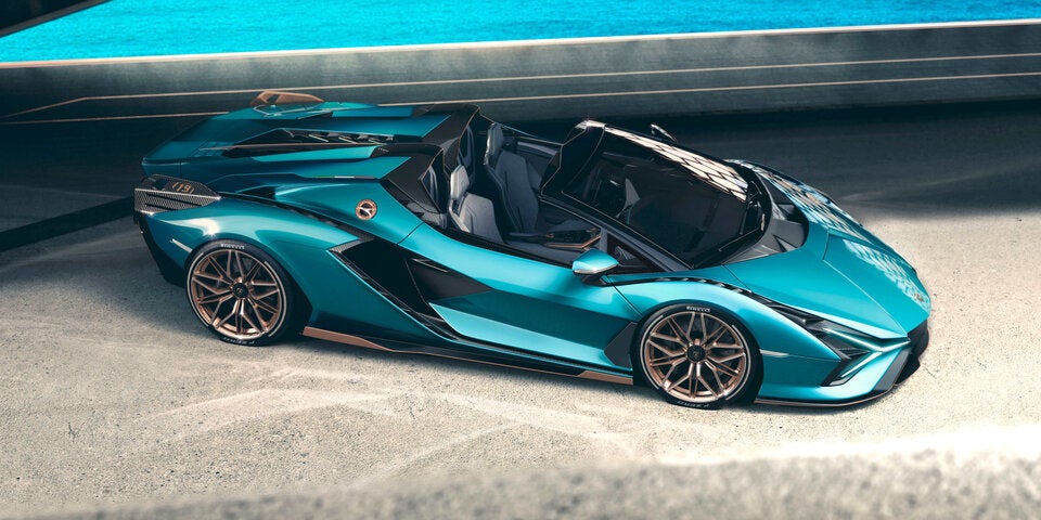 Erster Hybrid-Lambo jetzt auch als Roadster
