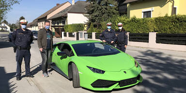 Polizei entdeckt gestohlenen 180.000-Euro-Lamborghini in Werkst&auml;tte