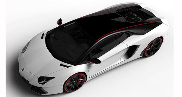 Lamborghini Aventador als Pirelli Edition