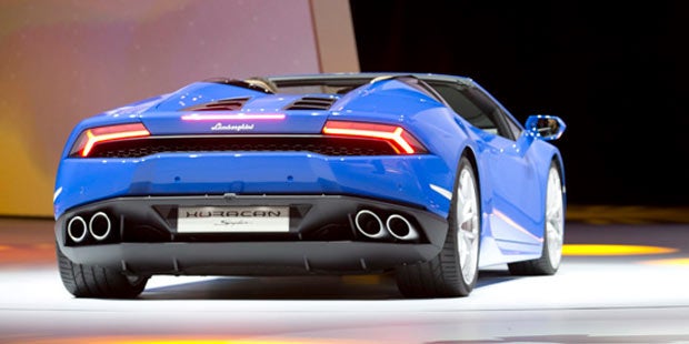 Lamborghini bringt den Huracán Spyder