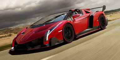 Lamborghini bringt den Veneno Roadster