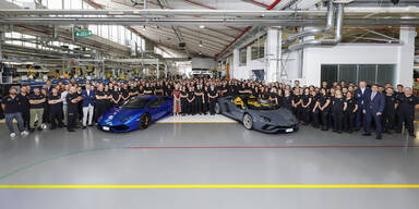 Mega-Erfolg für Huracán und Aventador